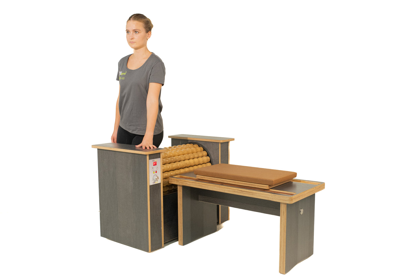 Faszienrolle & Massagerolle elektrisch mit verstellbarer Bank